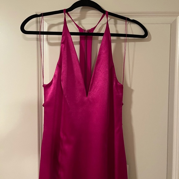 NWT Magenta Aidan Mattox gown - Picture 2 of 3